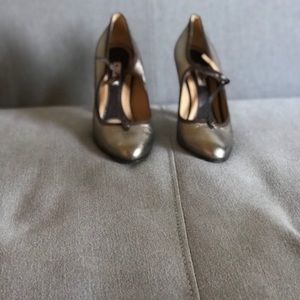 Marni gold Mary Janes